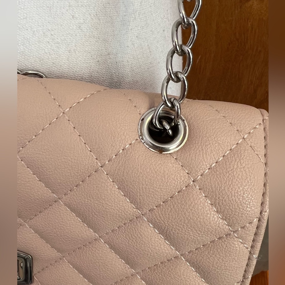 Express NWT Blush Chain Crossbody Shoulder Bag - Picture 7 of 10